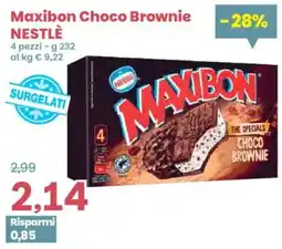 Prix Quality Maxibon Choco Brownie NESTLÈ offerta
