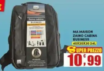MA MAISON ZAINO CABINA BUSINESS
