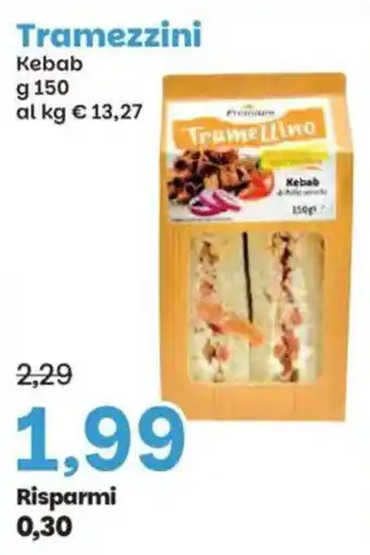 Prix Quality Tramezzini Kebab offerta