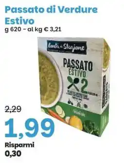 Prix Quality Passato di Verdure Estivo Conta di Stazione offerta