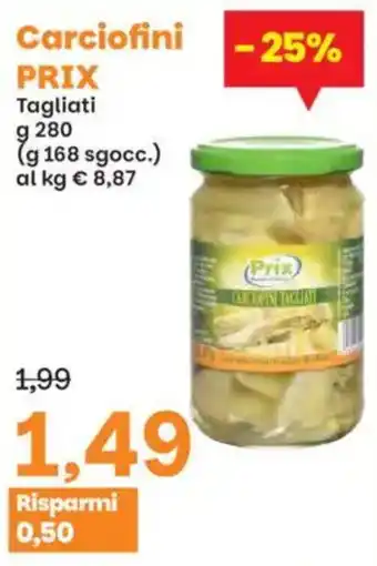 Prix Quality Carciofini Prix offerta