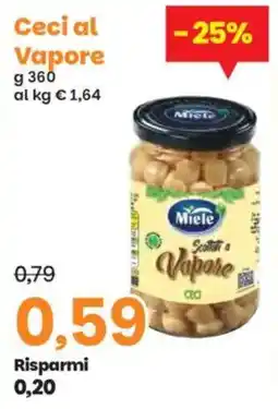 Prix Quality Ceci al Vapore Miele offerta