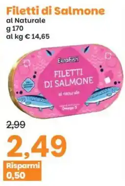 Prix Quality EvraFish Filetti di Salmone al naturale offerta