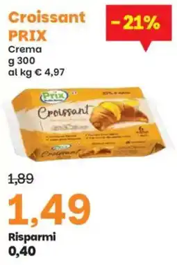 Prix Quality Croissant Prix offerta