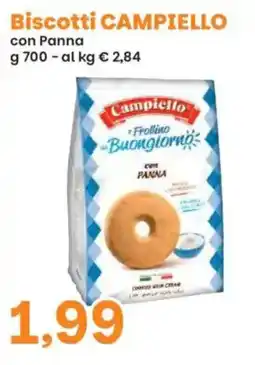 Prix Quality Biscotti CAMPIELLO con Panna offerta