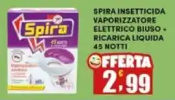 Maury's Spira Insetticide Vaporizzatore Elettrico offerta