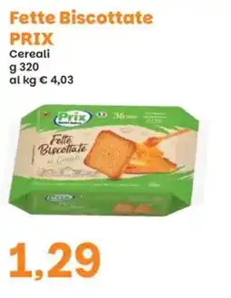 Prix Quality Fette Biscottate Prix offerta