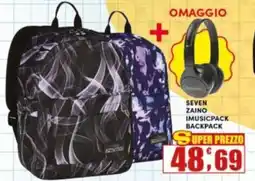 Maury's SEVEN ZAINO IMUSICPACK BACKPACK offerta