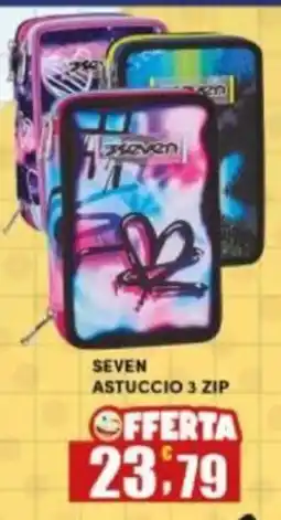 Maury's SEVEN ASTUCCIO 3 ZIP offerta