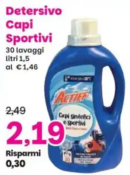 Prix Quality Detersivo Capi Sportivi offerta