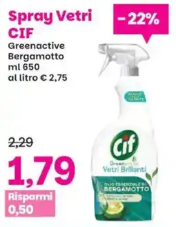 Prix Quality Spray Vetri CIF offerta