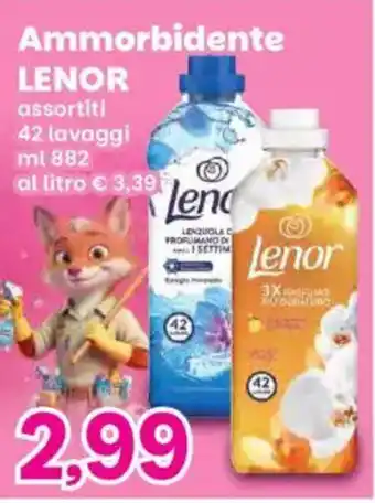 Prix Quality Ammorbidente LENOR assortiti offerta