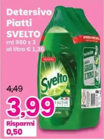 Prix Quality Detersivo Piatti Svelto offerta