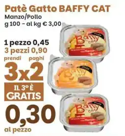 Prix Quality Patè Gatto BAFFY CAT offerta