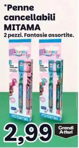 Prix Quality Penne cancellabili MITAMA offerta