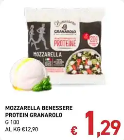 Coal City Mozzarella Benessere Protein Granarolo offerta