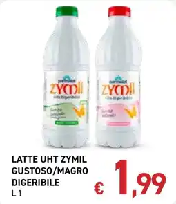 Coal City Latte UHT Zymil Digeribile offerta