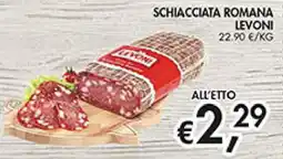 Coal City Schiacciata Romana Levoni offerta