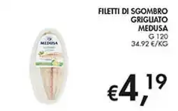 Coal City Filetti di sgombro grigliato Medusa offerta
