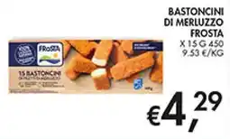 Coal City Bastoncini di merluzzo frosta Frosta offerta