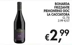 Coal City Bonarda Frizzante Piemontino DOC La Cacciatora offerta