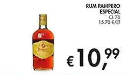 Coal City Rum Pampero Especial offerta