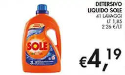 Coal City Detersivo liquido Sole offerta