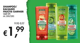 Coal City Shampoo/Balsamo Garnier Fructis offerta