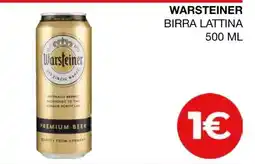 Coop WARSTEINER BIRRA LATTINA offerta