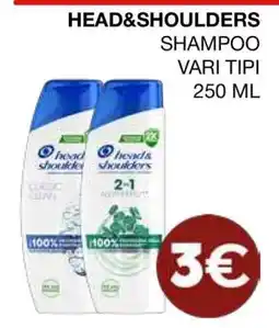 Coop HEAD & SHOULDERS offerta