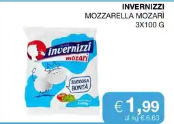 Coop INVERNIZZI MOZZARELLA MOZARÌ offerta