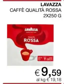 Coop LAVAZZA Caffè Qualità Rossa offerta