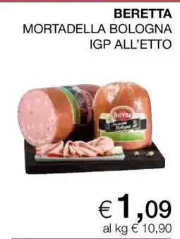 Coop BERETTA MORTADELLA BOLOGNA IGP ALL’ETTO offerta