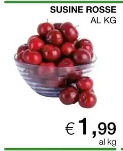 Coop Susine Rosse offerta