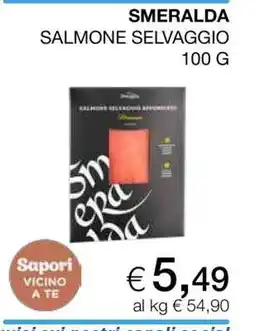 Coop SMERALDA SALMONE SELVAGGIO 100 G offerta