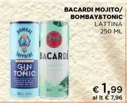 Coop BACARDI MOJITO/BOMBAY&TONIC offerta