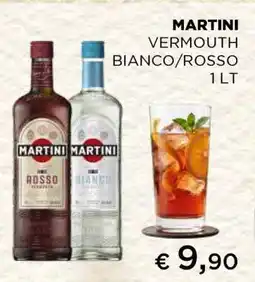 Coop MARTINI VERMOUTH BIANCO/ROSSO 1 LT offerta