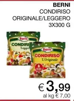 Coop BERNI CONDIRISO ORIGINALE/LEGGERO offerta
