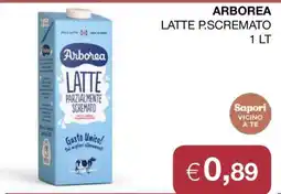 Coop ARBOREA LATTE P.SCREMATO 1 LT offerta