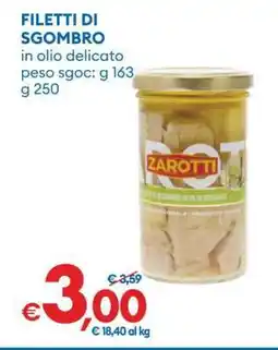 MD Discount Filetti Di Sgombro offerta