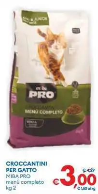 MD Discount CROCCANTINI PER GATTO offerta