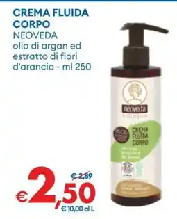 MD Discount CREMA FLUIDA CORPO offerta