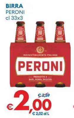 MD Discount Birra Peroni offerta