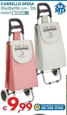 MD Discount CARRELLO SPESA offerta