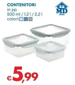 MD Discount CONTENITORI offerta