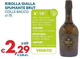 MD Discount Ribolla Gialla Spumante Brut offerta