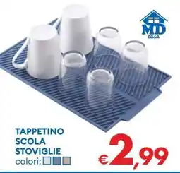 MD Discount TAPPETINO SCOLA STOVIGLIE offerta