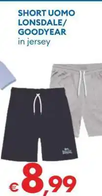 MD Discount SHORT UOMO LONSDALE/GOODYEAR offerta
