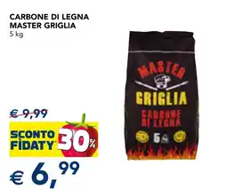 Esselunga CARBONE DI LEGNA MASTER GRIGLIA offerta
