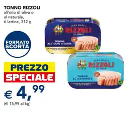 Esselunga TONNO RIZZOLI offerta